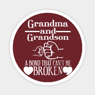 Grandma And Grandson Magnet